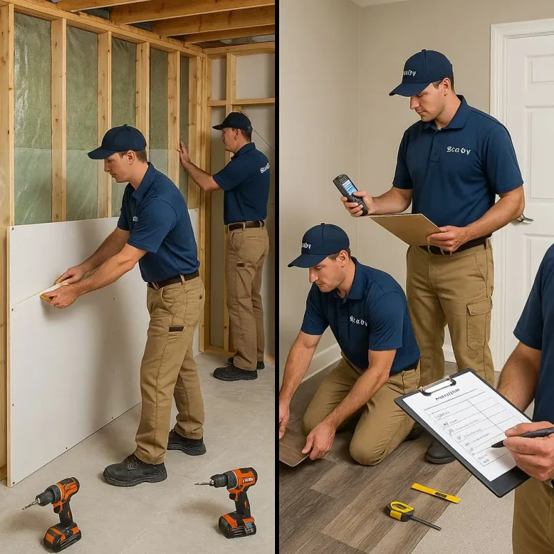 Repairs and Reconstruction process in Pine Grove, PA