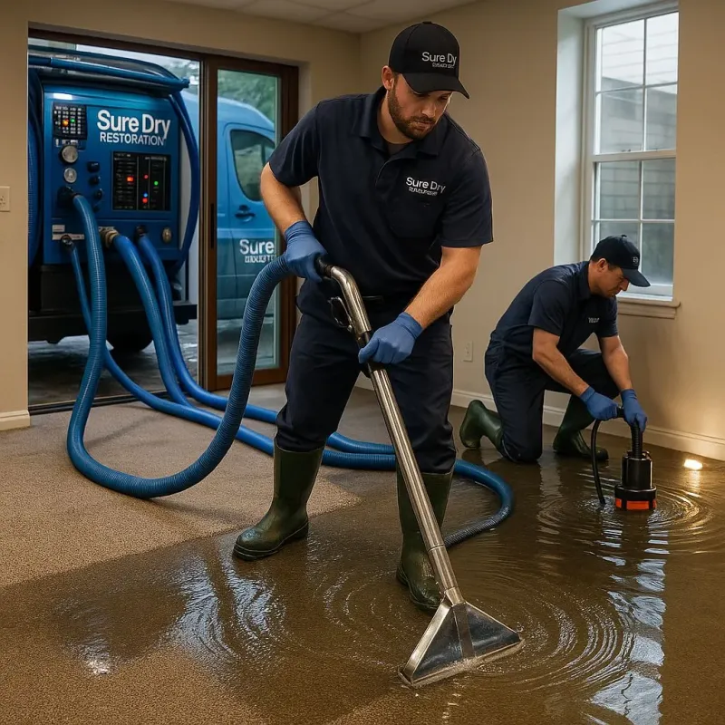 Water Extraction and Removal process in Pine Grove, PA